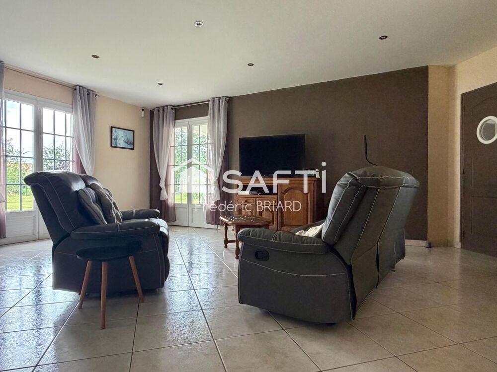 Les Rives de l'Yon, maison plain-pied 142m2, 6PP