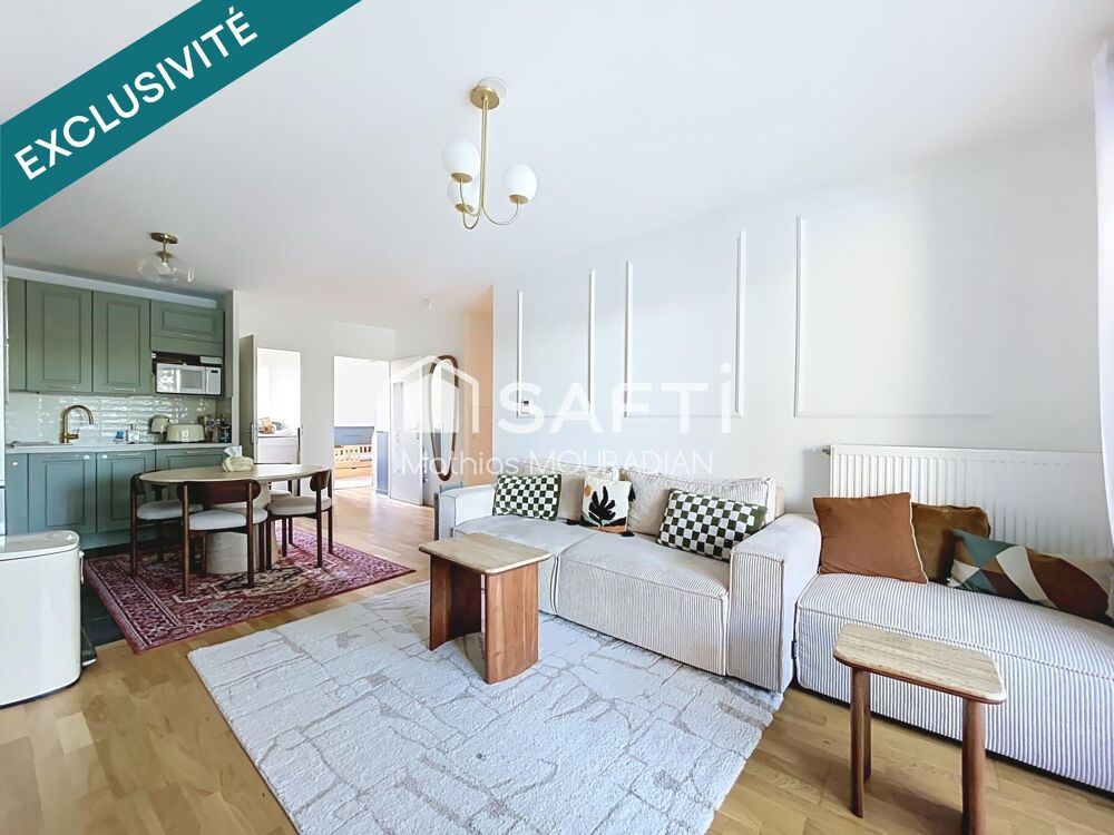 Vente Appartement *Coup de cœur assuré pour ce 4 pièces de 77 m² avec terrasse, vue Seine et DPE B, dans une résidence de standing livrée en 2024 Alfortville