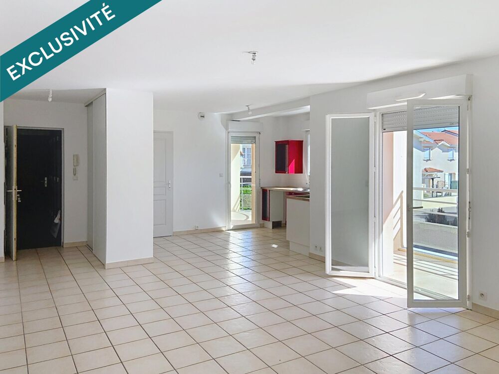 Vente Appartement T4 100 m² + double garage au cœur du village Vaulx-milieu