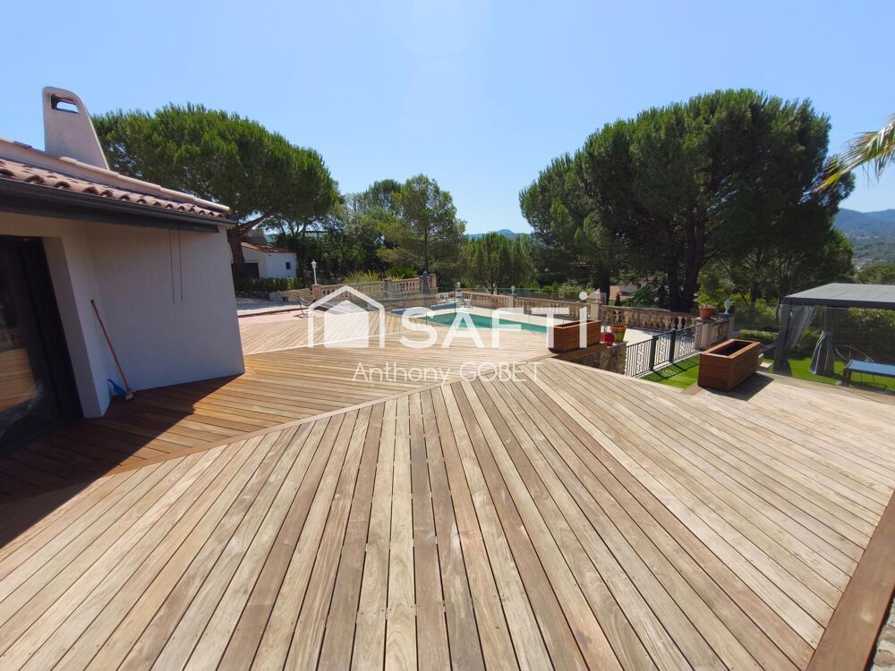 Vente Maison Villa 150m2 , terrain arboré 2100m2 , piscine Montauroux