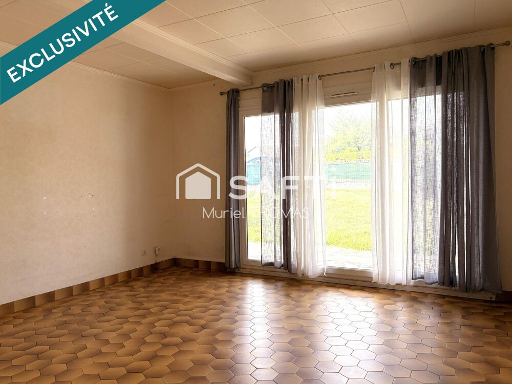 Vente Maison Maison de plain-pied avec 3 chambres et garage sur terrain de 520 m² Les avenieres veyrins-thuellin