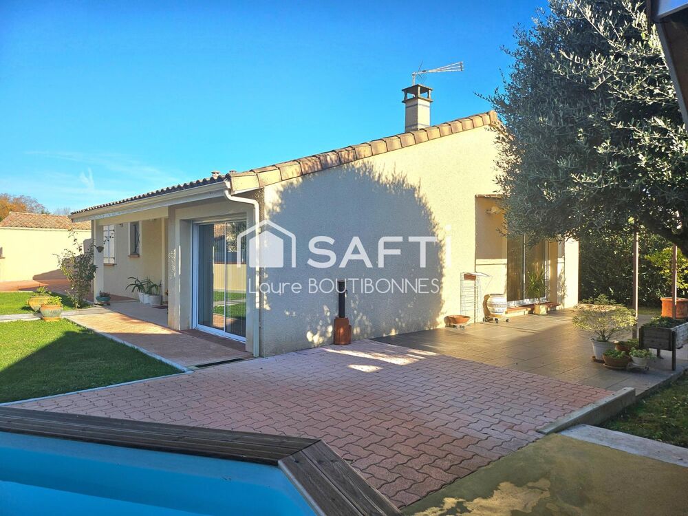 Vente Maison Maison de plain pied double garage et piscine Saint-sulpice-la-pointe