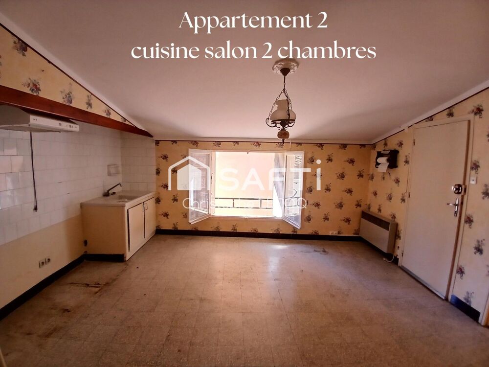 LODÈVE CENTRE  T3 À RÉNOVER : VENEZ AVEC VOS OUTILS (ET VOS RÊVES)