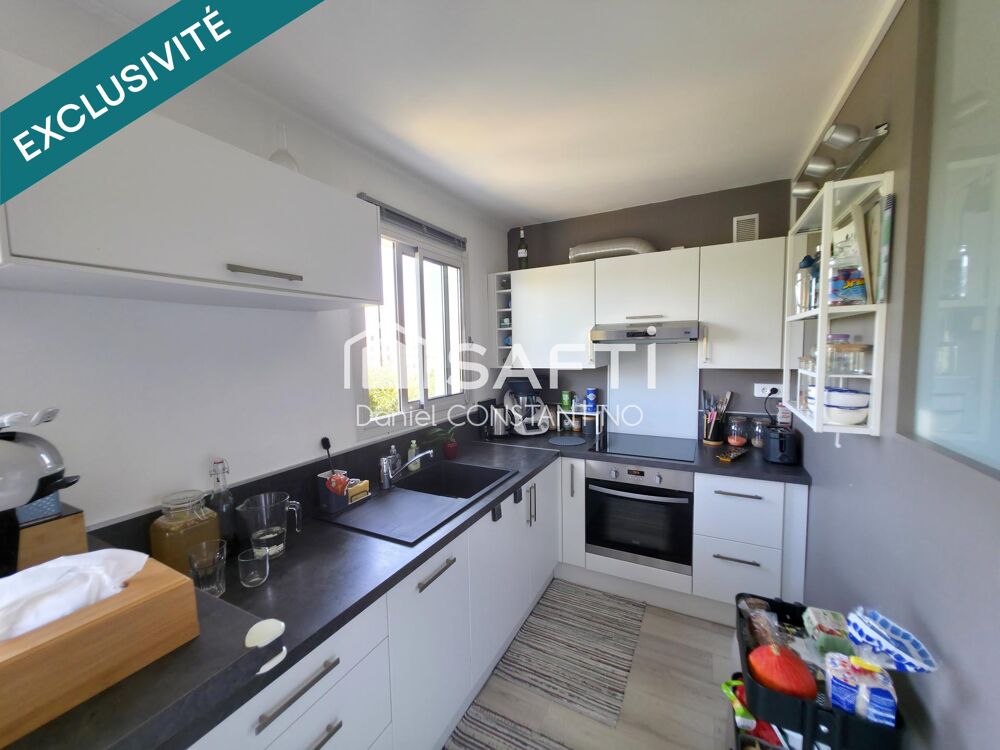 Appartement F3, 2 chambres, 50 m² avec Balcon