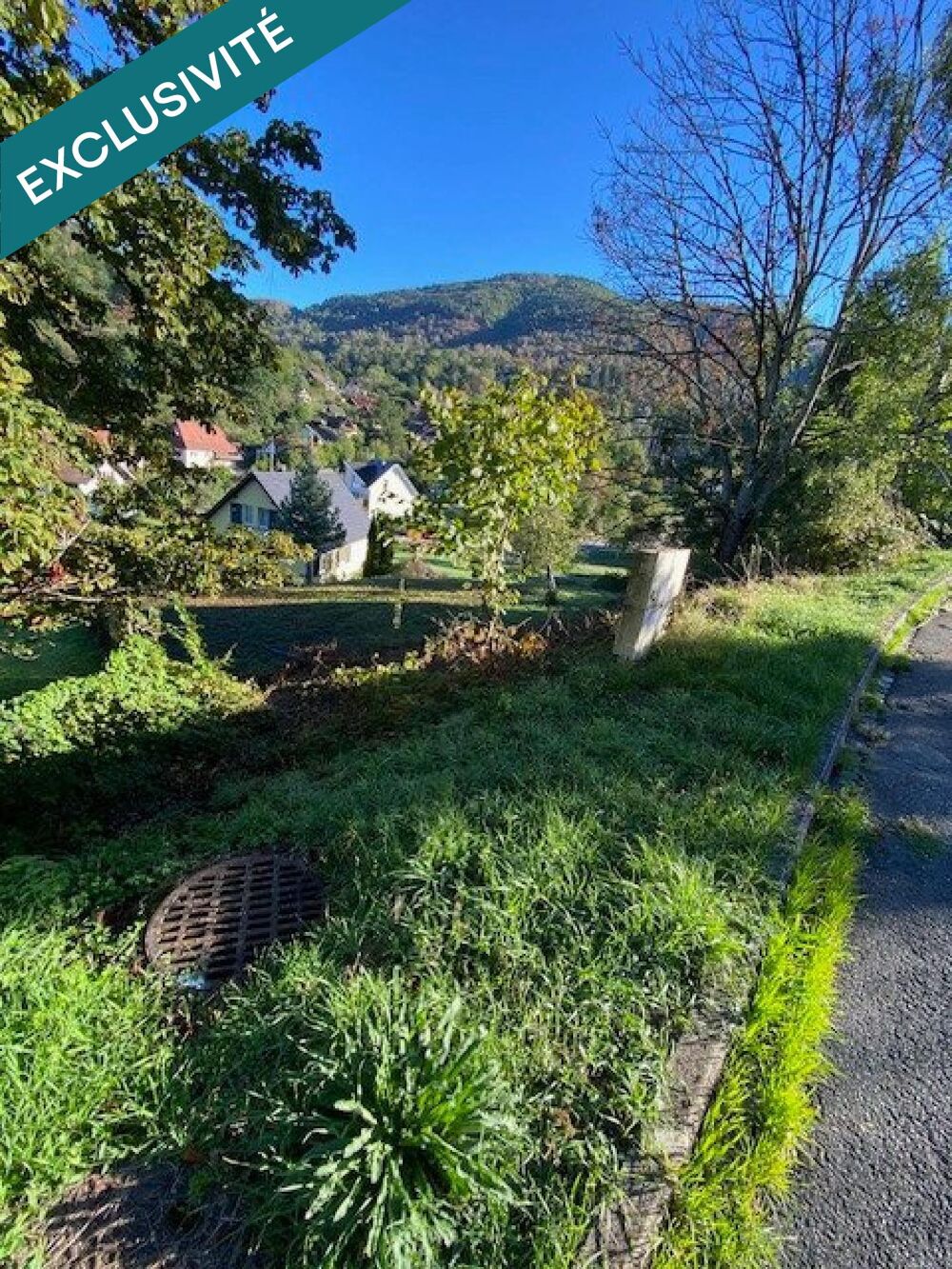 Vente Terrain Magnifique Terrain dans les hauteurs d'Oderen Oderen