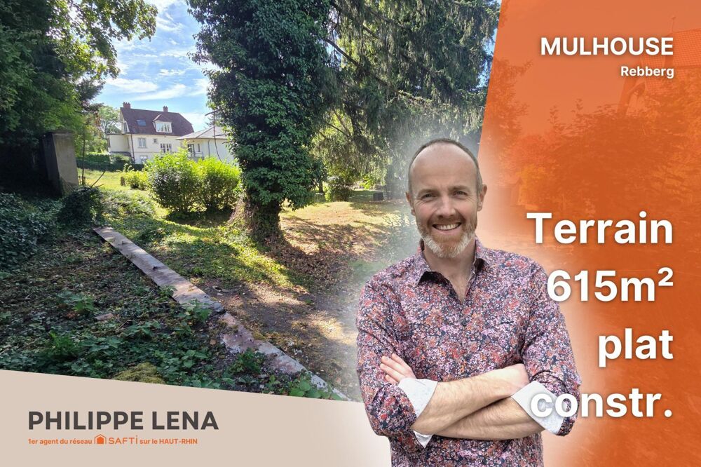 Vente Terrain Beau terrain d'environ 6,15 ares constructibles Mulhouse