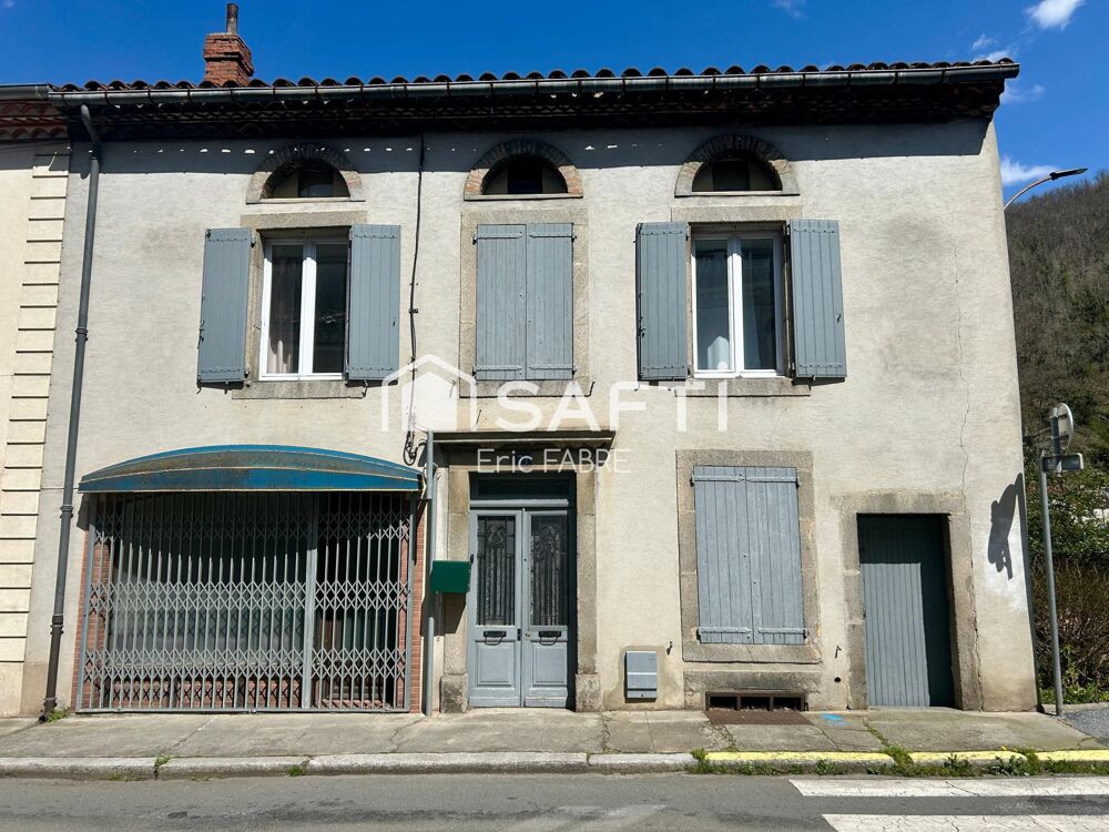 Vente Maison Maison 162 m2 4 chambres, Comble aménageable, Sous-sol, panneau solaire sur un terrain de 283 m2 Mazamet