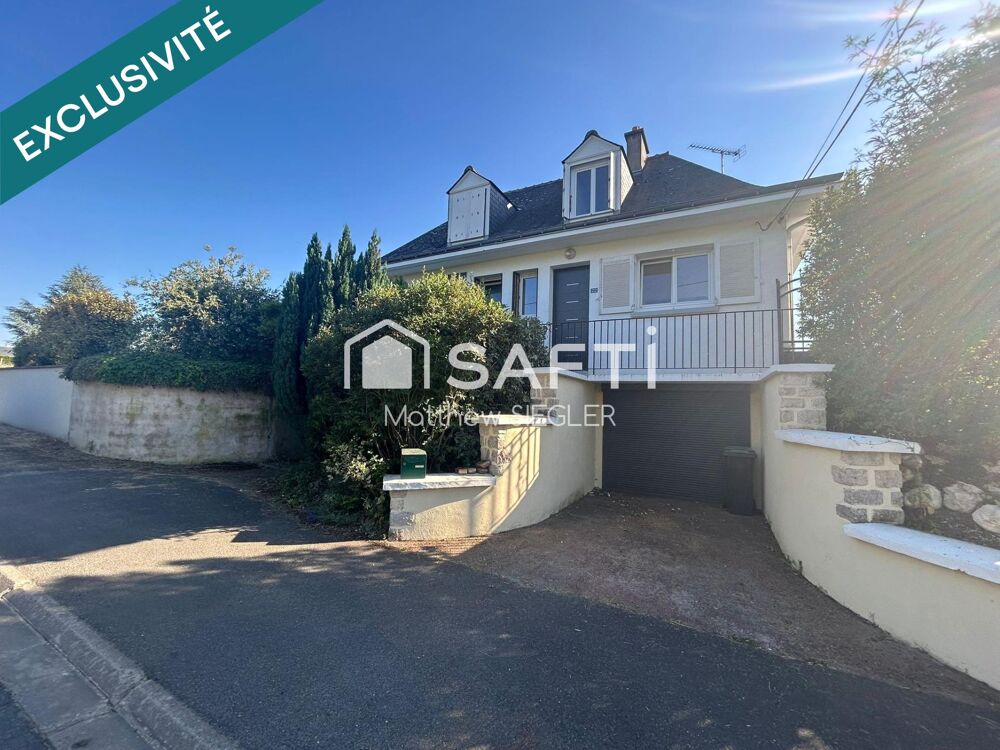 Vente Maison Maison familiale de 116 m² avec 4 chambres, sous-sol complet, terrain arboré de 1 077 m² et équipements énergétiques performants Sonzay
