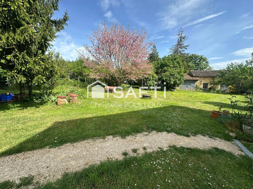 Maison chaleureuse, jardin clos et dépendances
