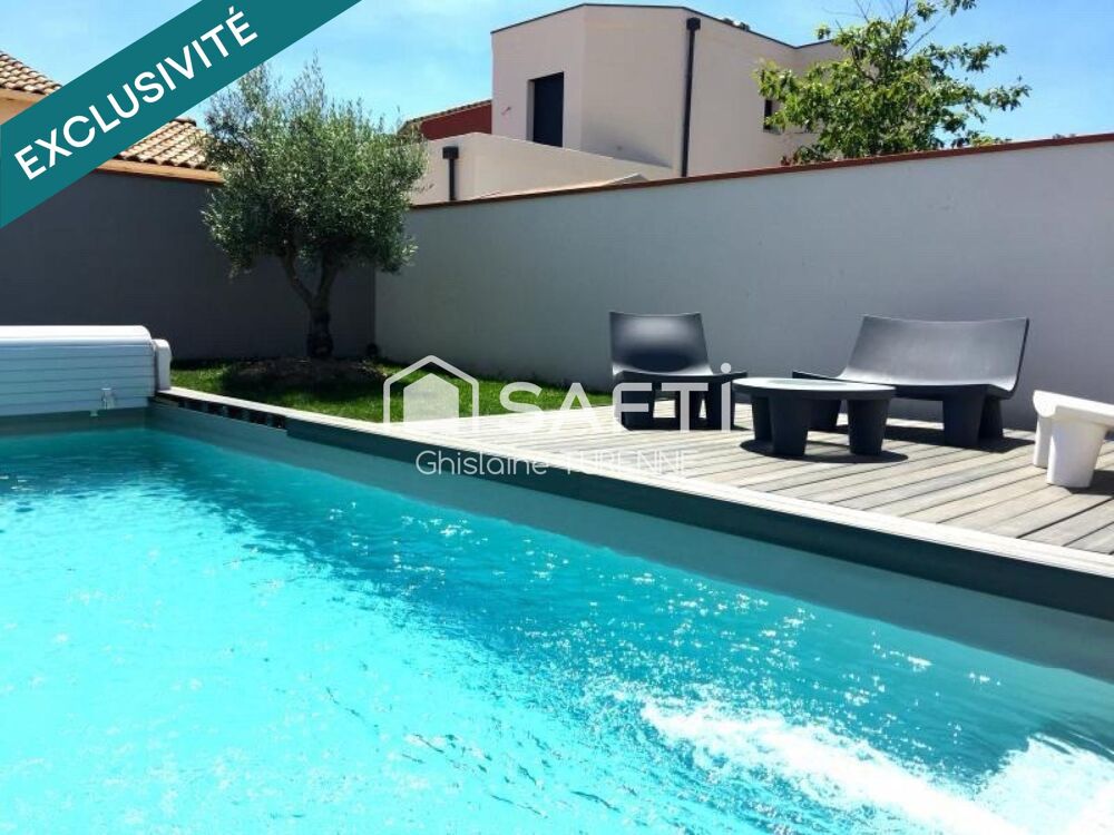 Maison contemporaine de 109m2 avec piscine