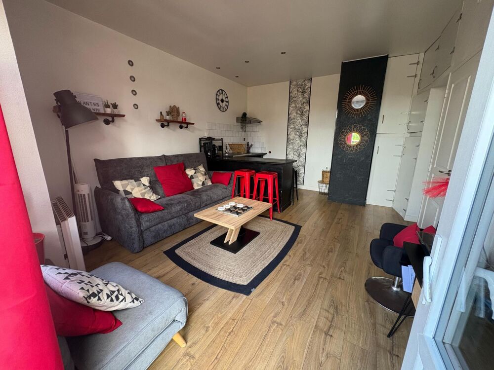 Vente Appartement Charmant T2 meublé entièrement rénové – Quartier Quai de Versailles / Île de Versailles – Nantes Nantes