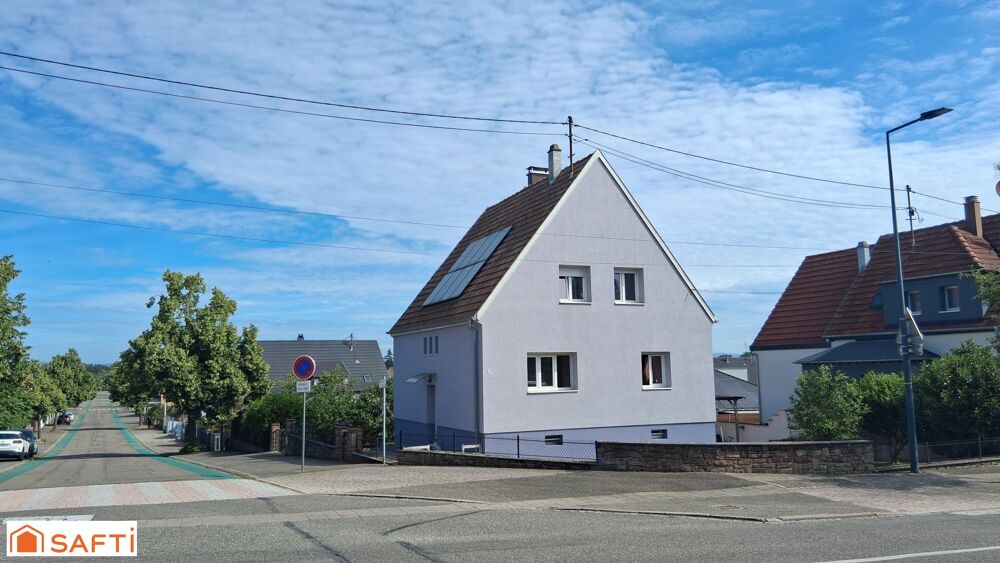 Maison rénovée et fonctionnelle avec grand jardin