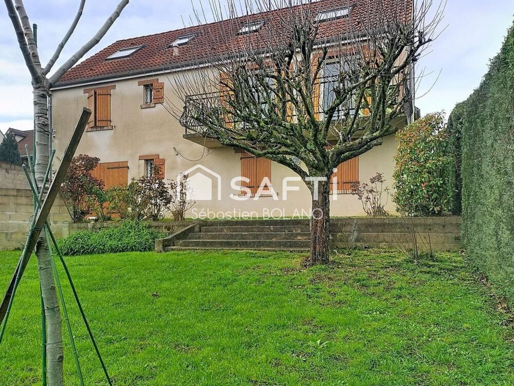 À Crégy-lès-Meaux  Maison 120 m², 4 chambres, grand séjour lumineux, sous-sol 70 m², aucun travaux !