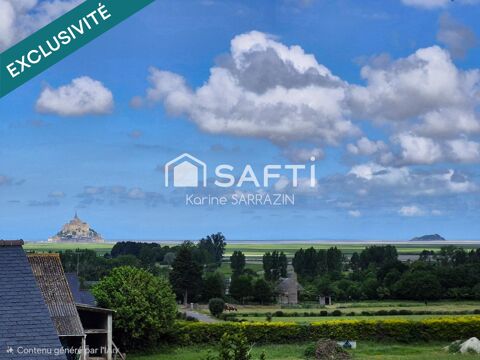 ensemble immobilier avec vue imprenable sur Le Mont-Saint-Michel et la baie 479000 50170 Le mont-saint-michel