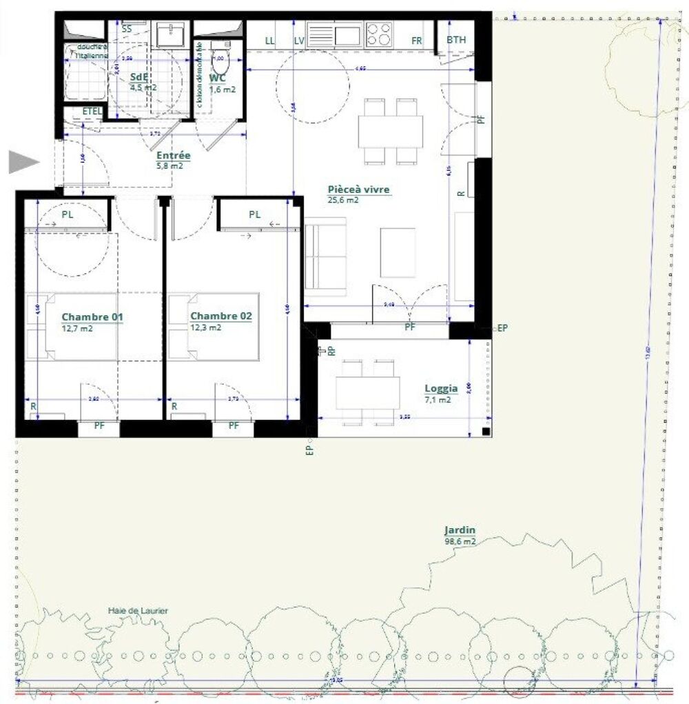 Vente Appartement Plus que 4 opportunités pour devenir propriétaire au Domaine Bellevue ! Leognan