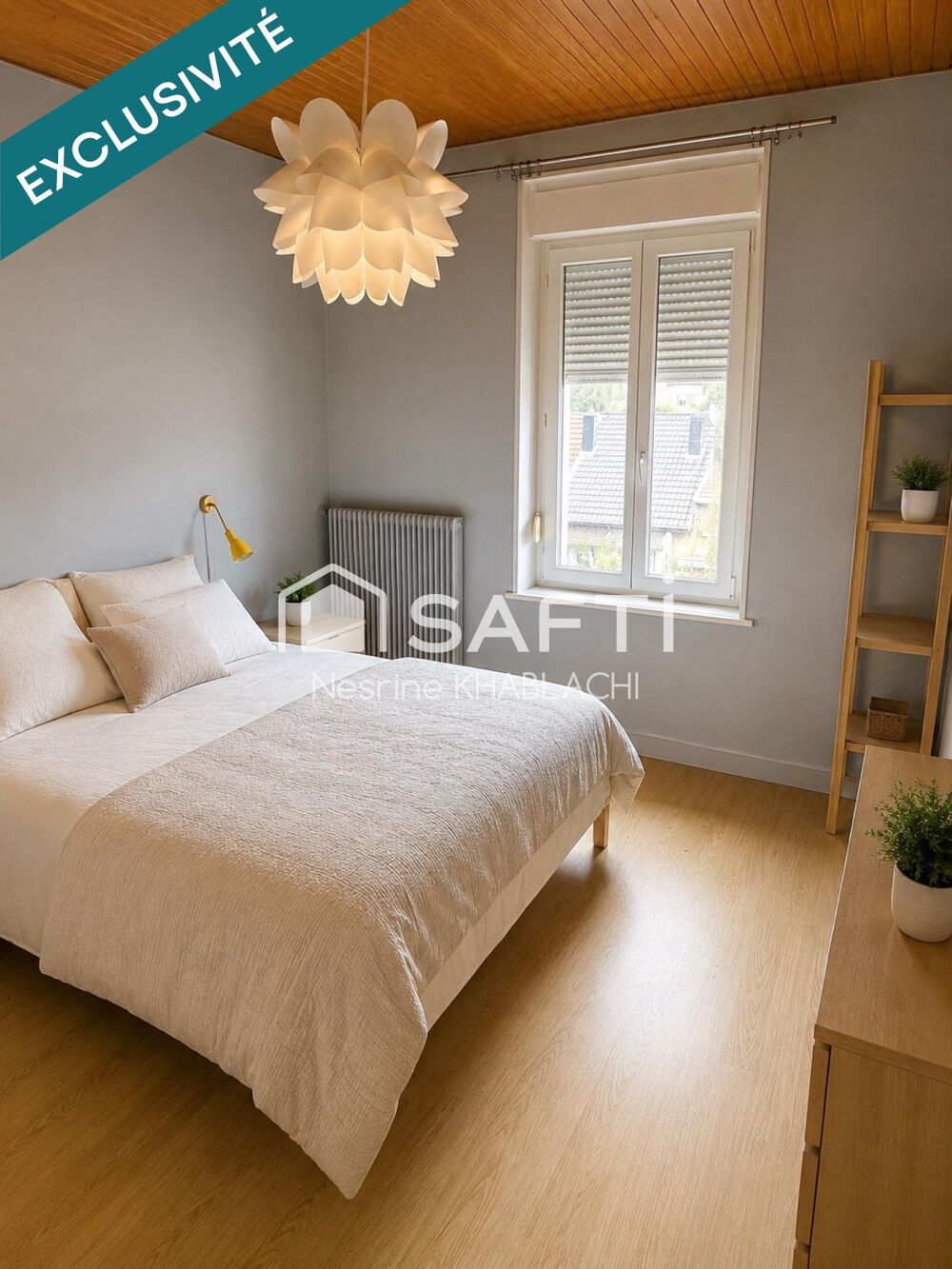 Maison mitoyenne 70m2 2 ch. avec terrasse et jardin