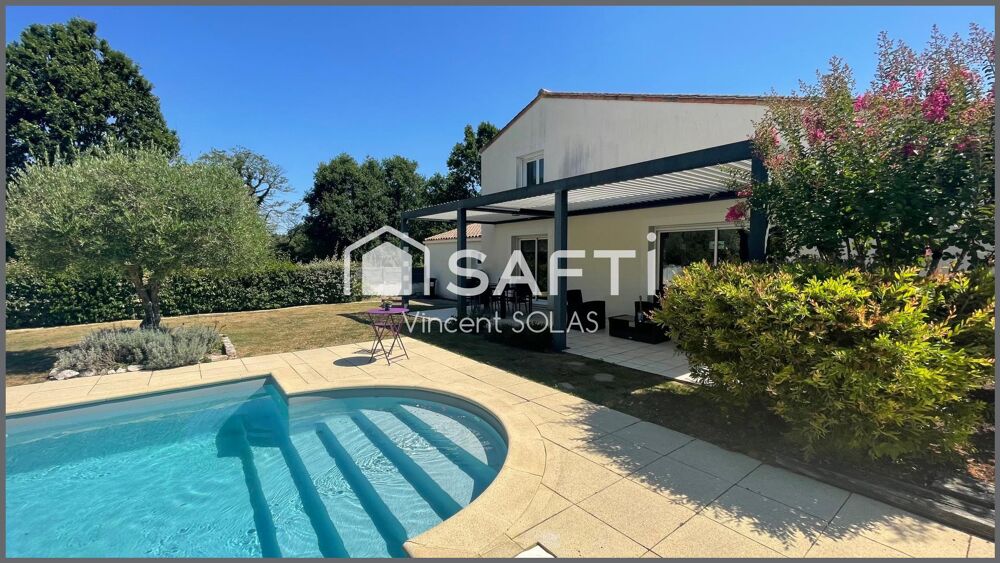 Maison et Emplacement Rare de 140 m² - 3Ch + Bureau - Piscine - Double Garage - Mouilleron le Captif
