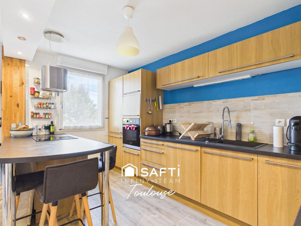 Vente Appartement T3 LUMINEUX au calme – GRANDE PIÈCE DE VIE – GARE À 500 M Toulouse
