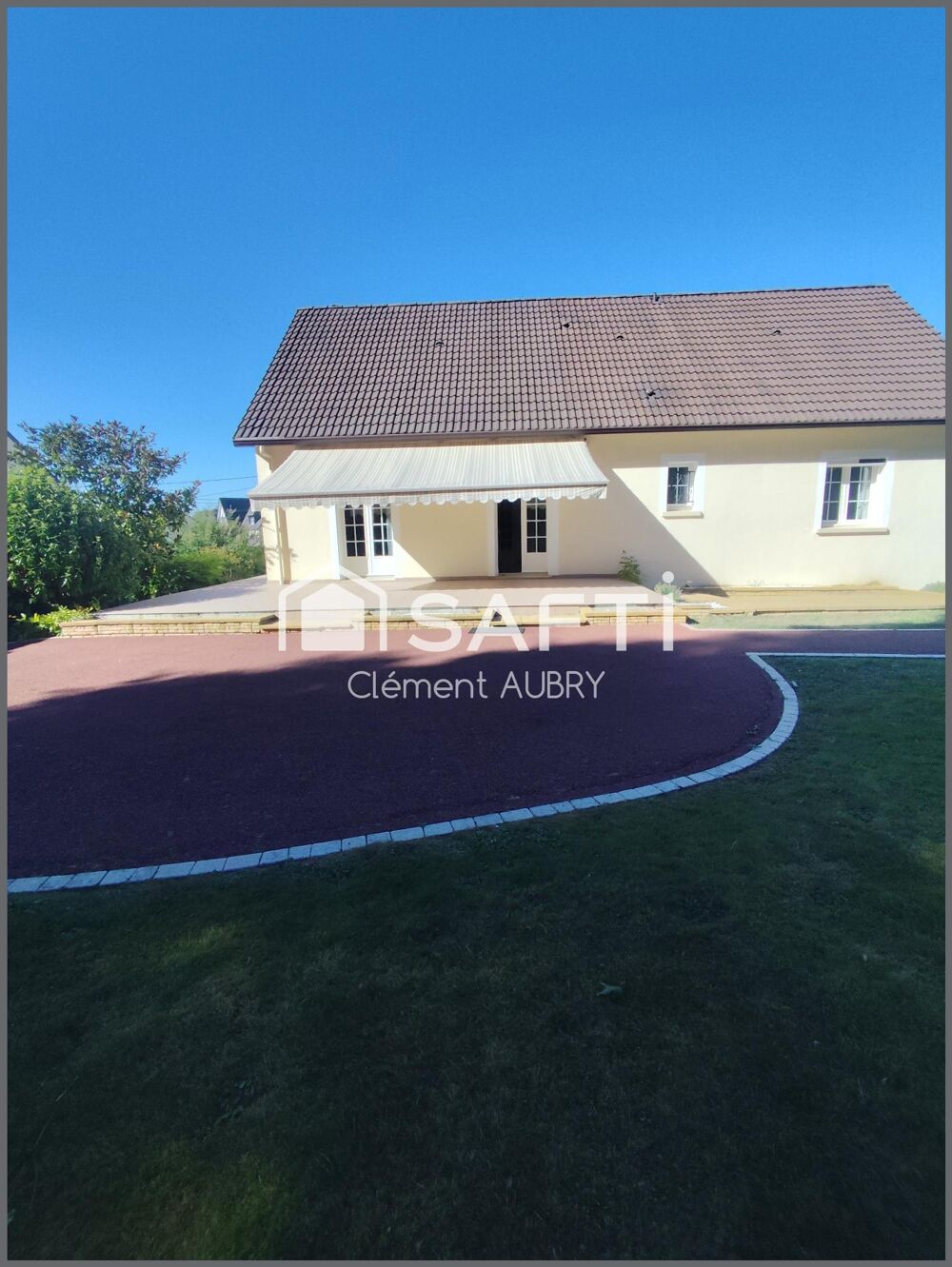 Maison familiale avec très beau terrain !