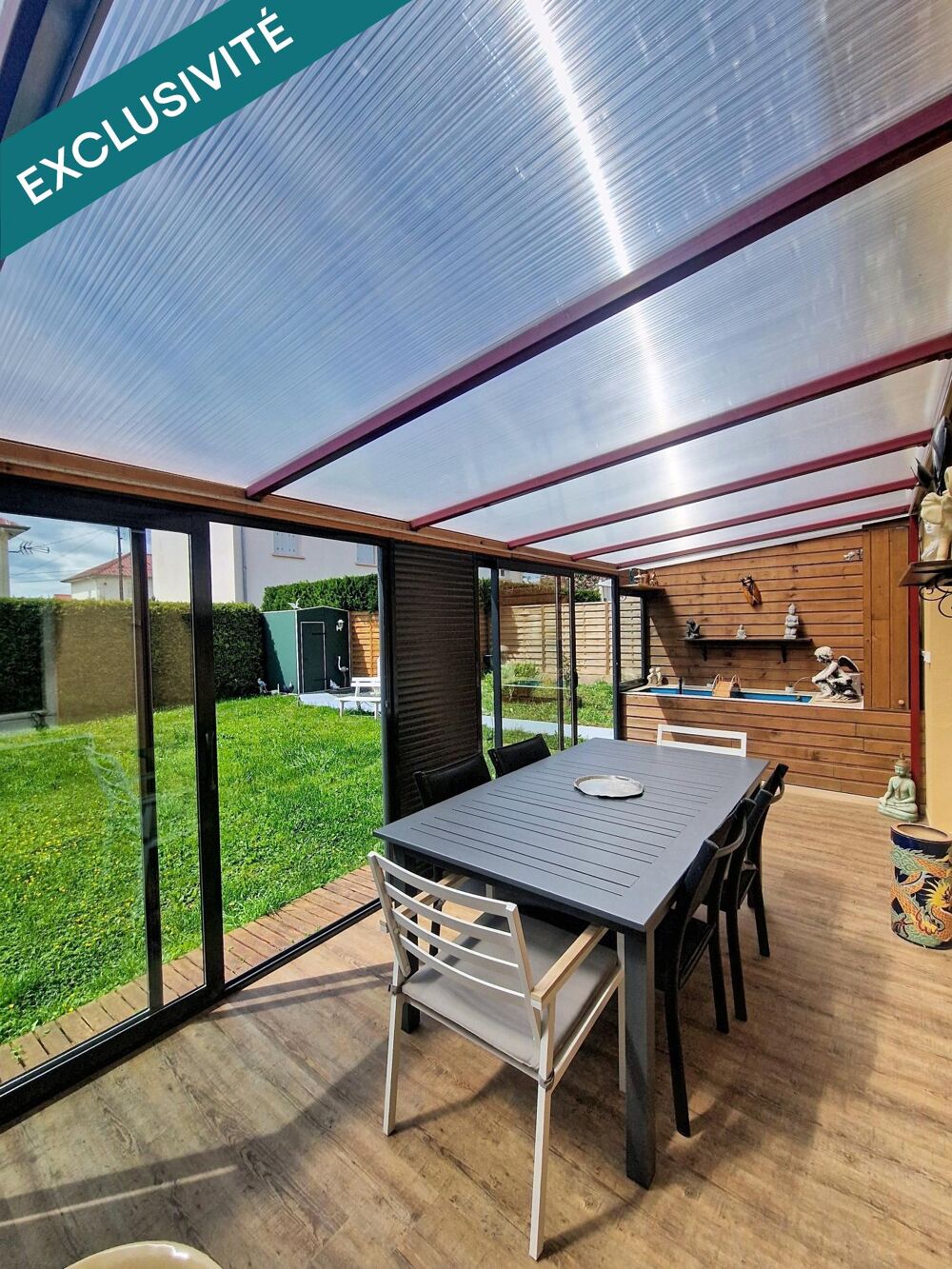 Vente Maison Maison 3 chambres avec véranda, double garage, terrasse et jardin aux portes des frontières ! Longwy