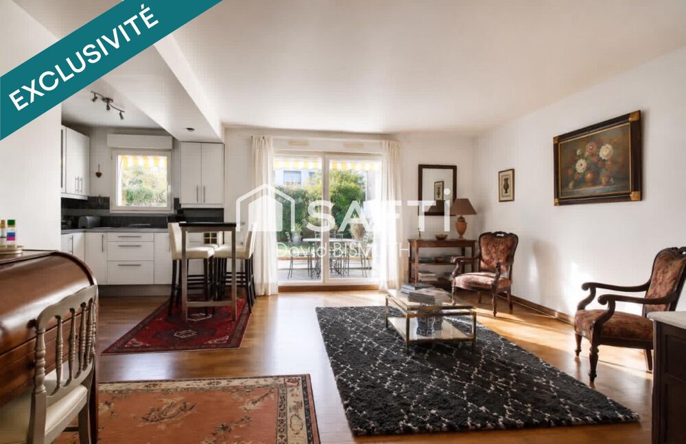 Vente Appartement Rare à La Garenne Colombes – 2 pièces avec grand jardin plein sud + parking + cave La garenne-colombes