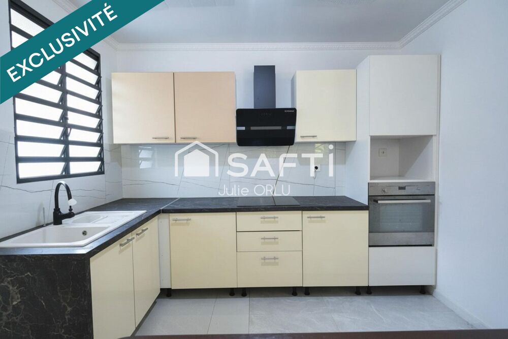 Vente Maison Maison rénovée 120 m², 3 chambres, Terrain 723 m² Kourou
