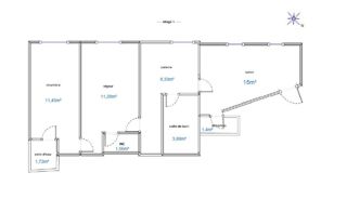  Appartement � vendre 4 pi�ces 70 m�