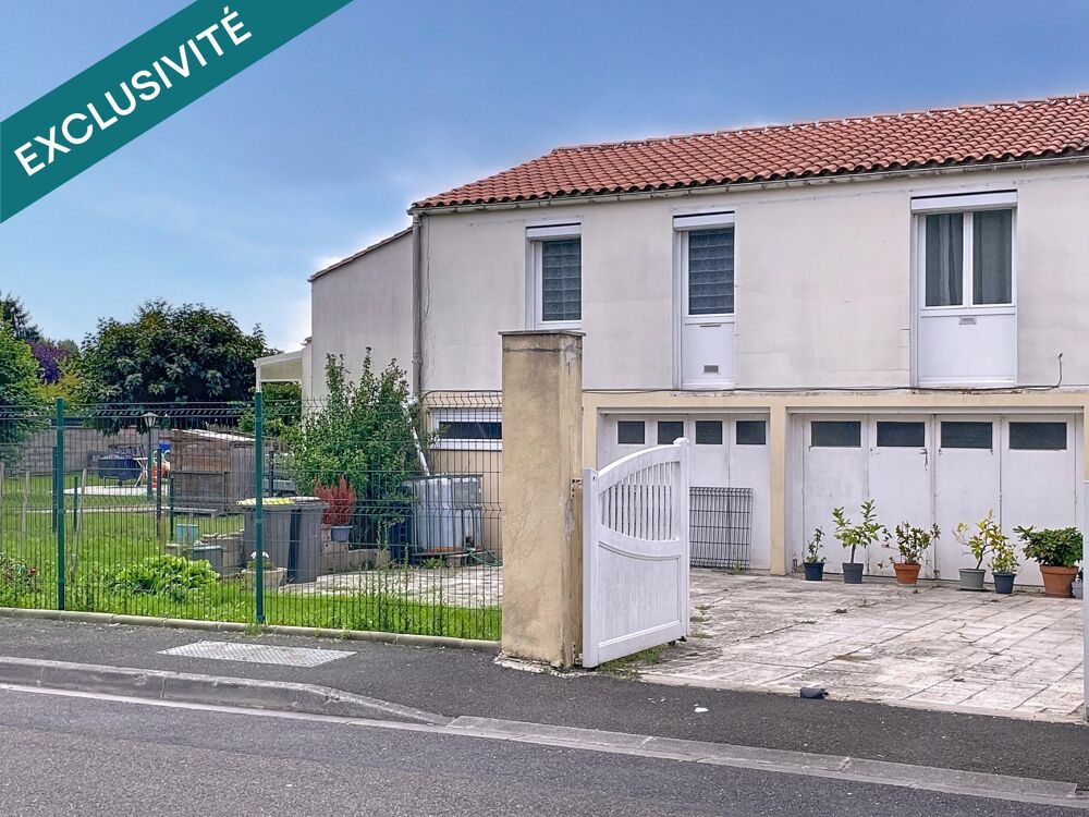 Maison 4 chambres et garage a Cognac