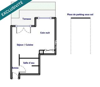 Appartement à vendre 1 pièce 31 m²