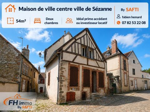   MAISON DE VILLE CENTRE DE SEZANNE Maison - 3 pièce(s) - 56 m²