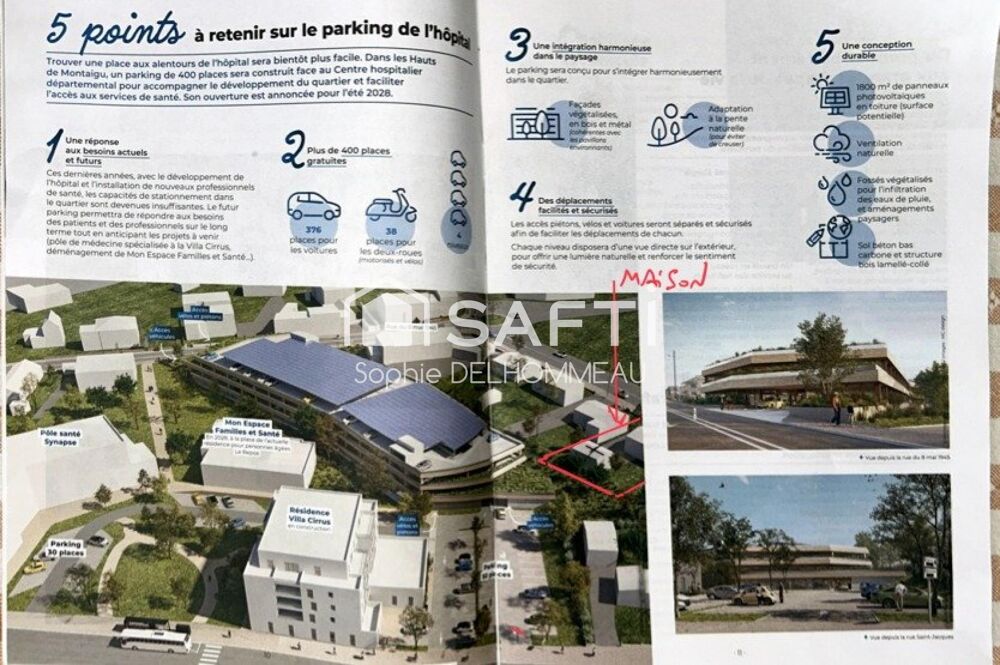 adresse au coeur de pôles scolaires et médicaux