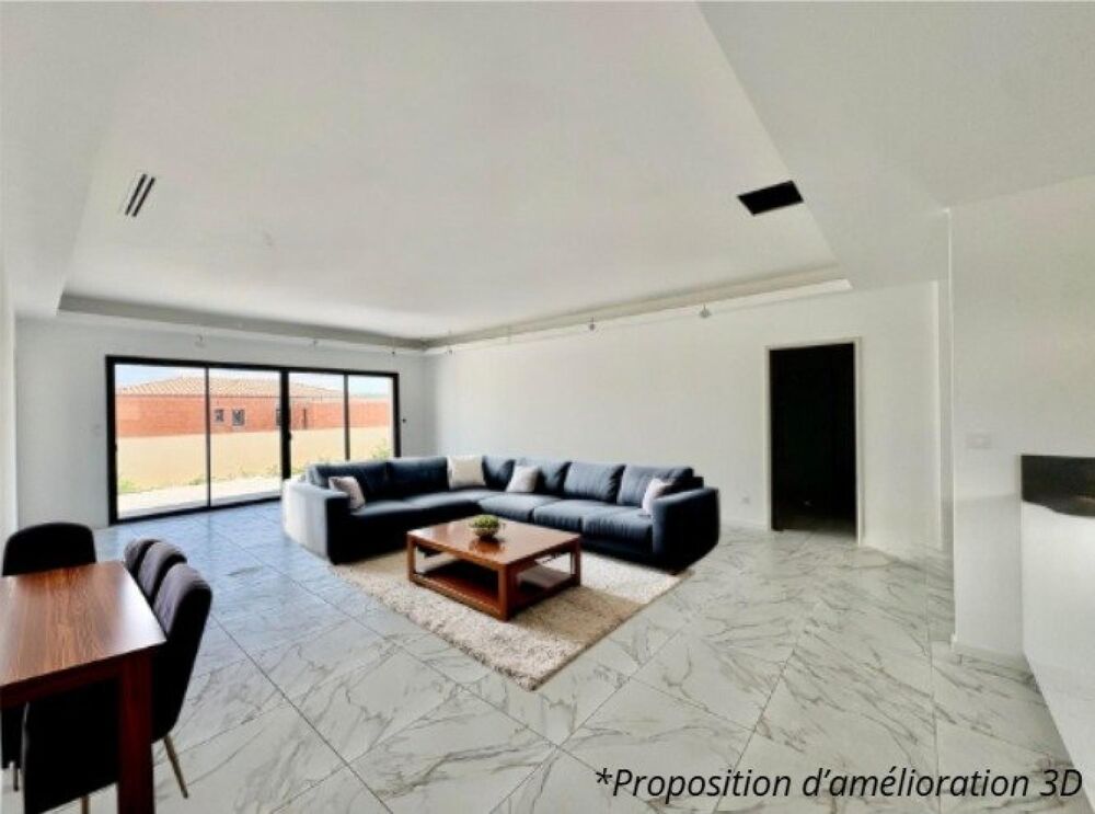 Vente Maison MAISON PLAIN-PIED - 4 PIECES - GARAGE - BUANDERIE-330M2 Boutenac