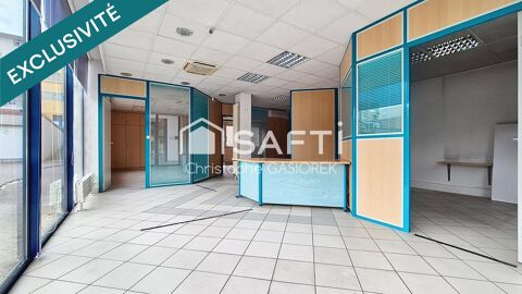 Local commercial au centre-ville parking gratuit 124000 57150 Creutzwald