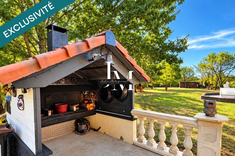 Vente Maison Maison 117 m² + Annexe 25m², Garage, Terrain 2 920 m², Piscine couverte, Jacuzzi Villematier