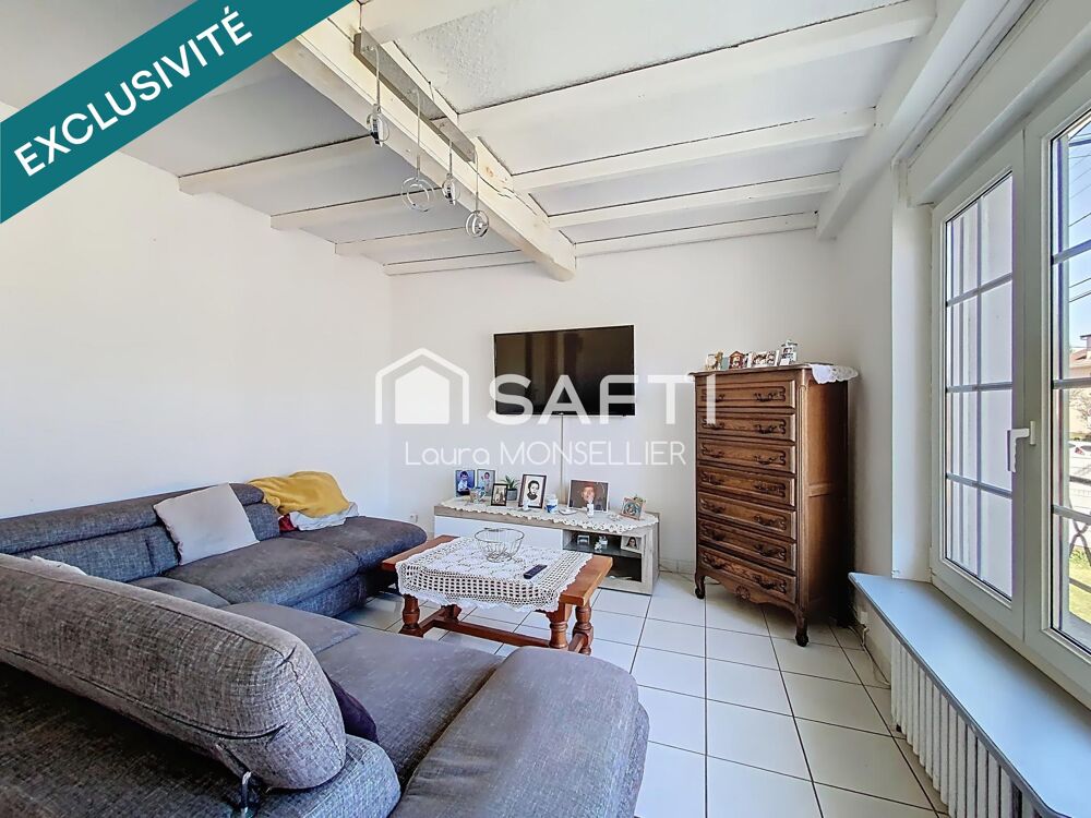 Maison avec jardin, garage et fort potentiel à Homécourt