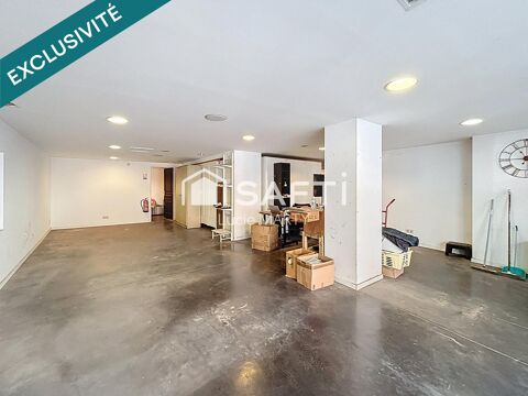 Local 111m2 avec vitrine, climatis&eacute; 88800 34500 Beziers
