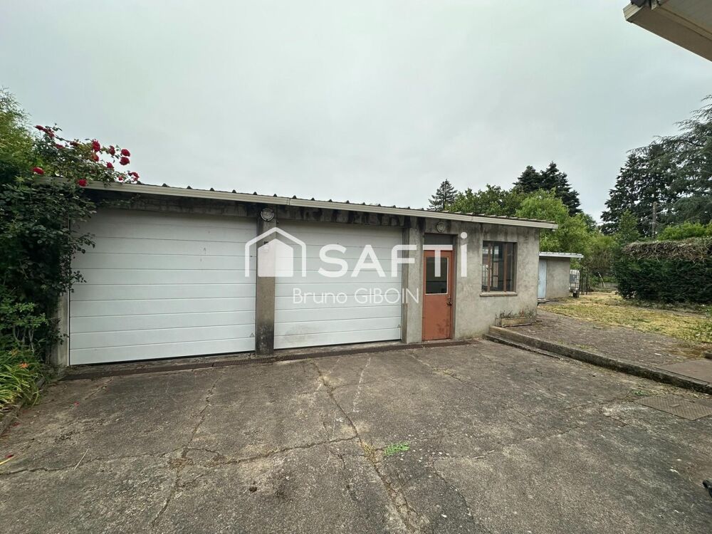 Vente Maison Pavillon 88 m², 3 pièces, 2 chambres, bureau, garage, terrain Saint-martin-sur-ocre