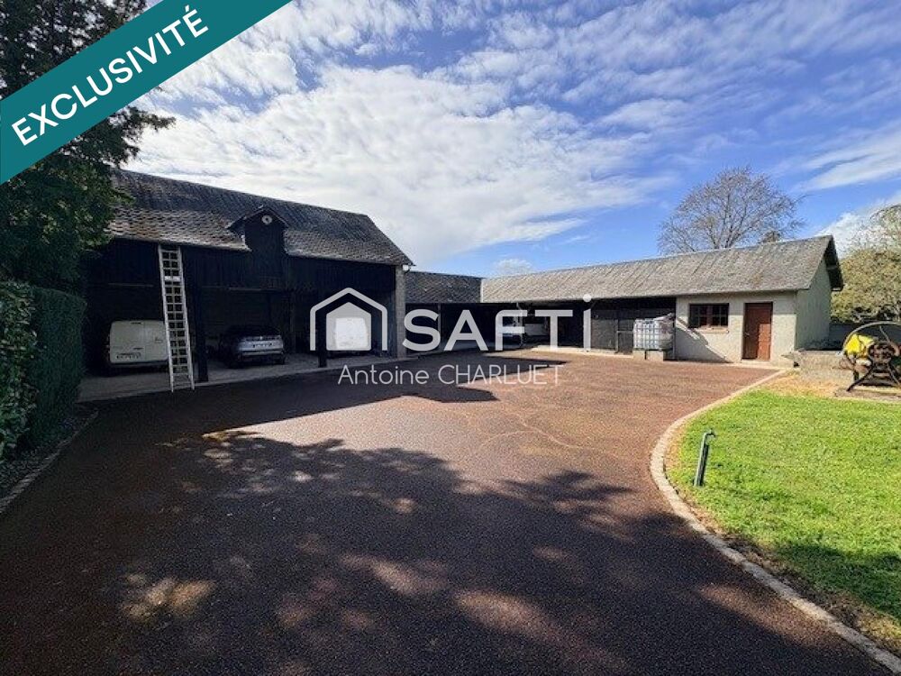PERLE RARE EN CENTRE VILLE DE CHÂTILLON-SUR-INDRE ! 206 m²  6 chambres  Beaux volumes  Terrain 2152 m²