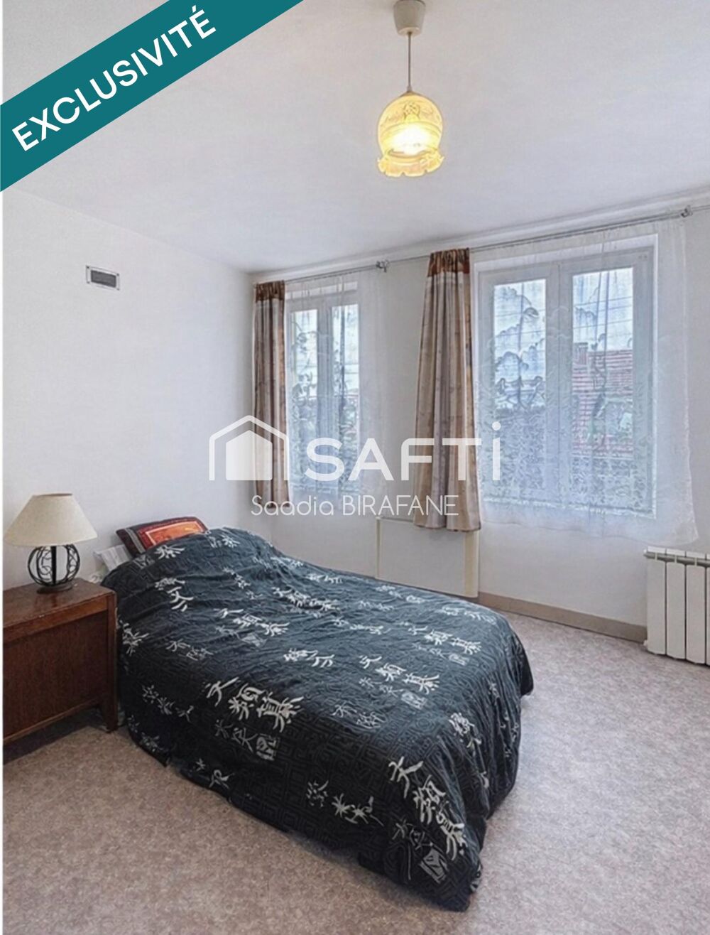 Vente Maison Maison 135 m² – 4 chambres – Grand garage – Terrain 696 m² Vendin-le-vieil