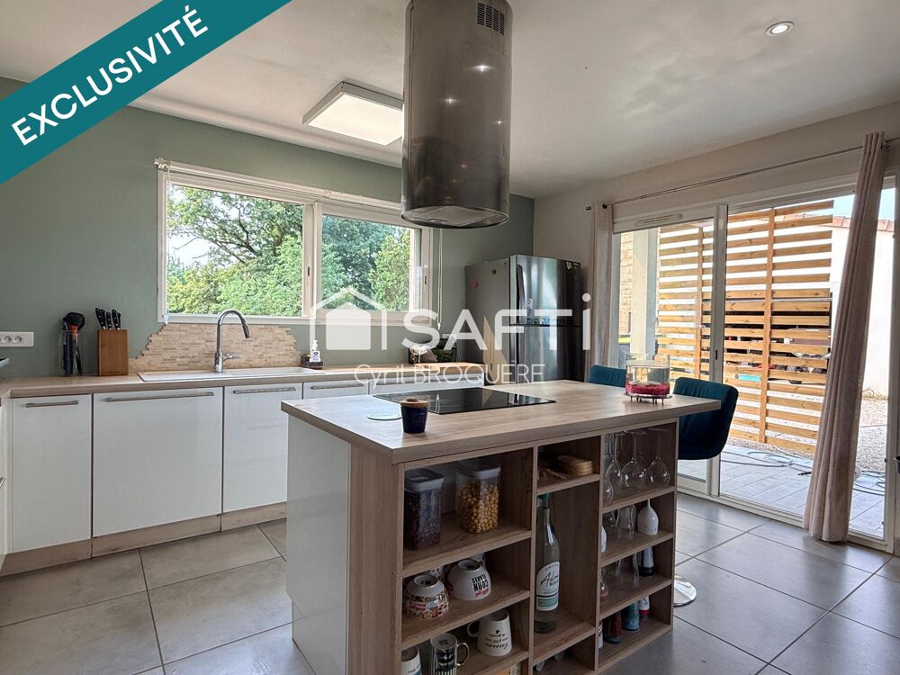 Vente Maison Maison 120m2 implantée sur une parcelle de 900m2 Escatalens
