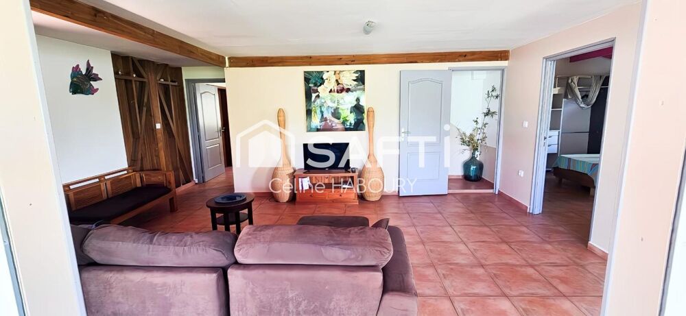 Vente Maison MAGNIFIQUE VILLA  TRADITIONNELLE ET COLOREE AVEC UN BUNGALOW INDEPENDANT Deshaies