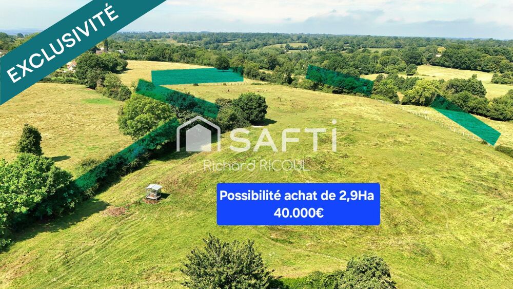 140m² - 4 à 5ch-2203m² et 2,9ha possible en plus