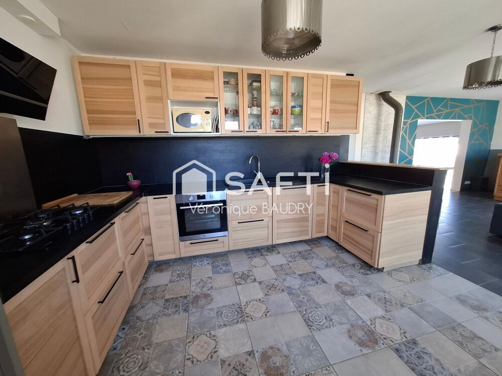Servon/Vilaine, 15 min.Rennes, maison 5 ch, bourg