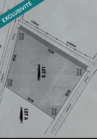  Terrain à vendre 731 m²