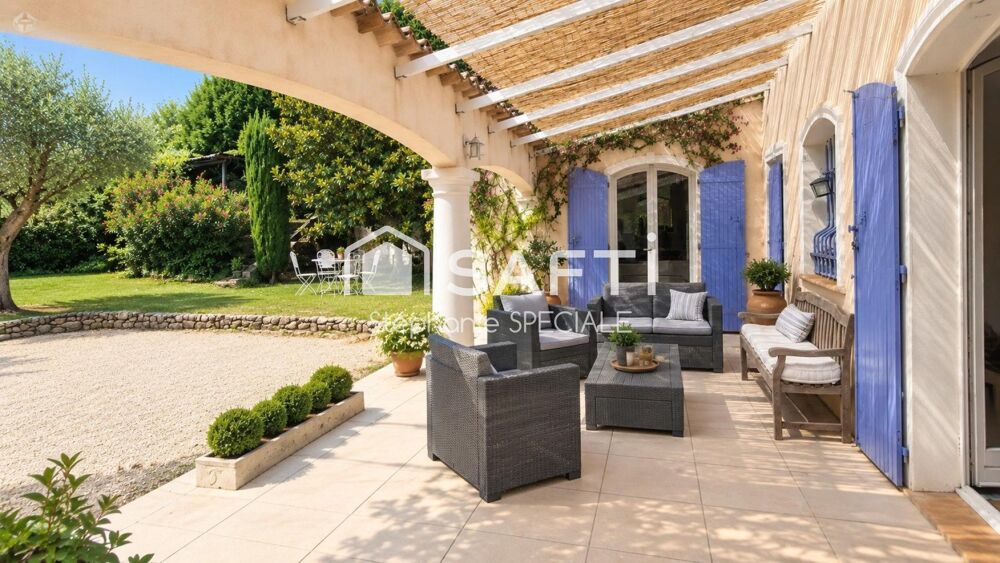 Vente Maison MOUGINS – PIBONSON - VILLA NÉOPROVENÇALE 230 M² - TERRAIN 1 500 M² - APPARTEMENT INDÉPENDANT Mougins