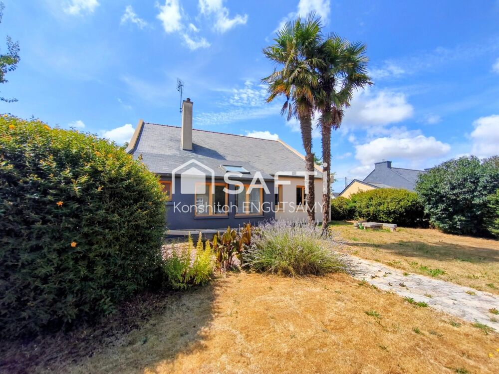 Plouigneau - Maison familiale de 113 m² avec jardin  VIE DE PLAIN PIED