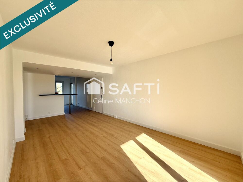 T3 traversant de 68 m2 - Balcons - Cave