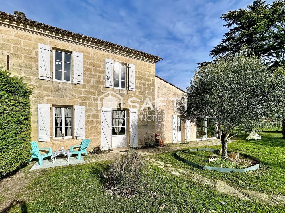 Vente Maison Maison en pierre de  charme de 140 m2 + Studio indépendant Saint-emilion