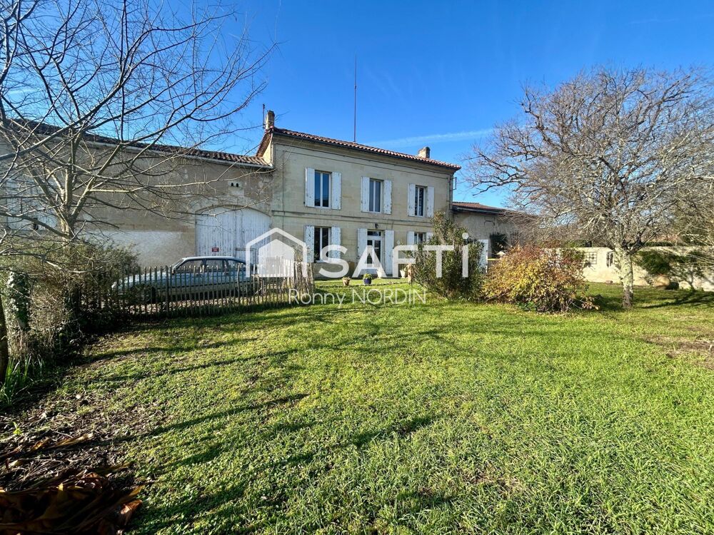 Vente Maison Maison en pierre type Girondine de 143 m2 - 4 chambres Lamothe-montravel