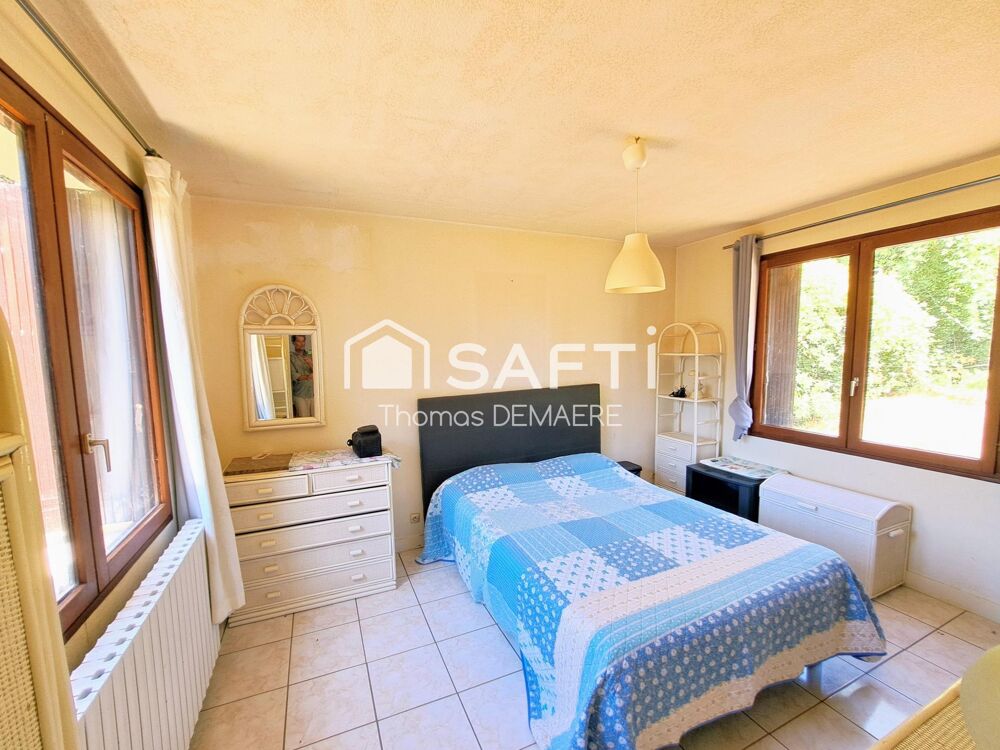 Vente Maison Plain-pied 136 m² sans vis-à-vis au calme avec 2700 m² arborés Bois
